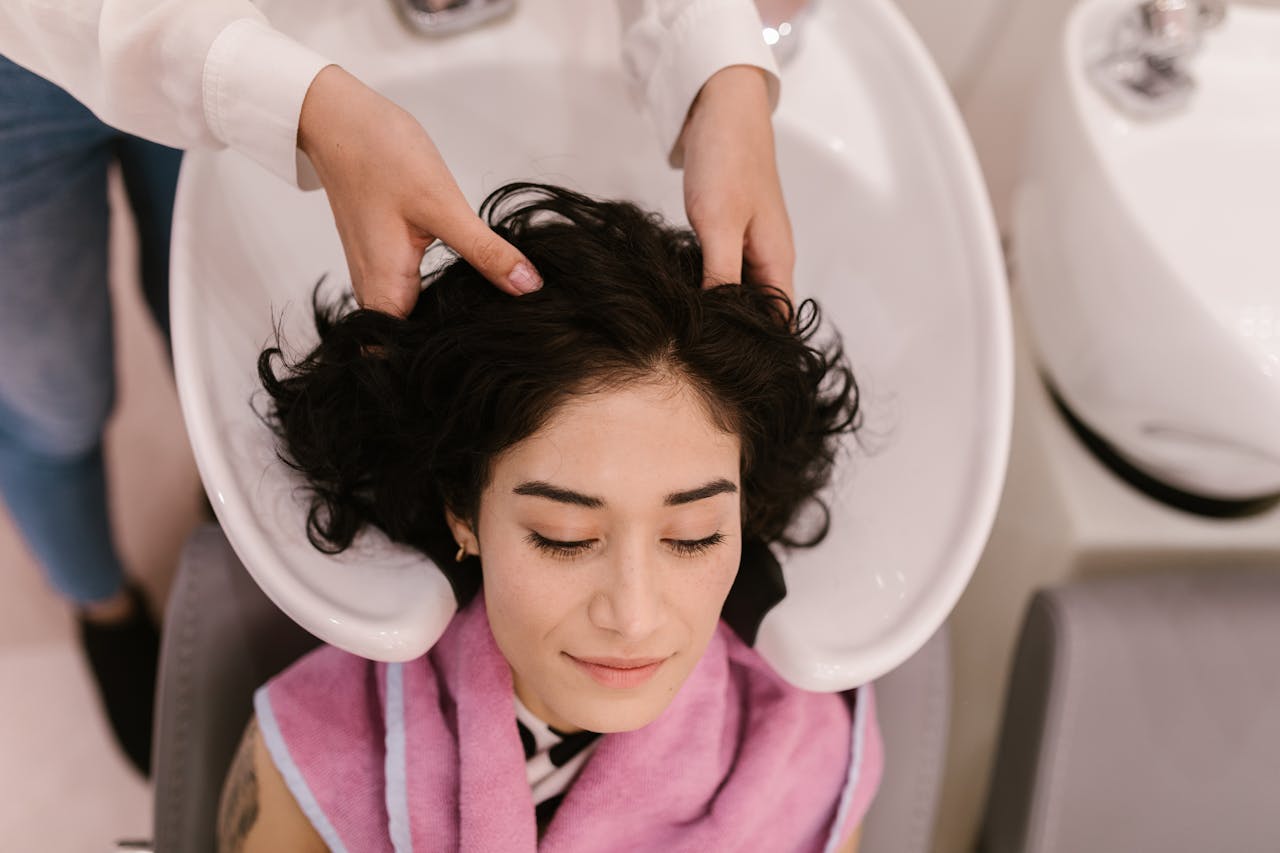 Essential Oils Hair Spa